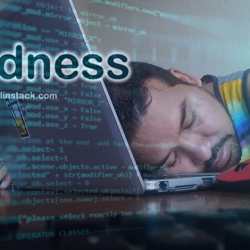 tiredness and stres from developer for developers